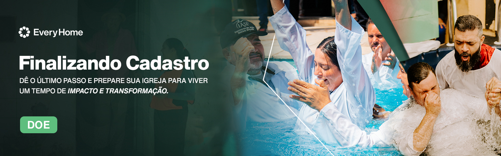 Inscrever Igreja | Every Home Brasil