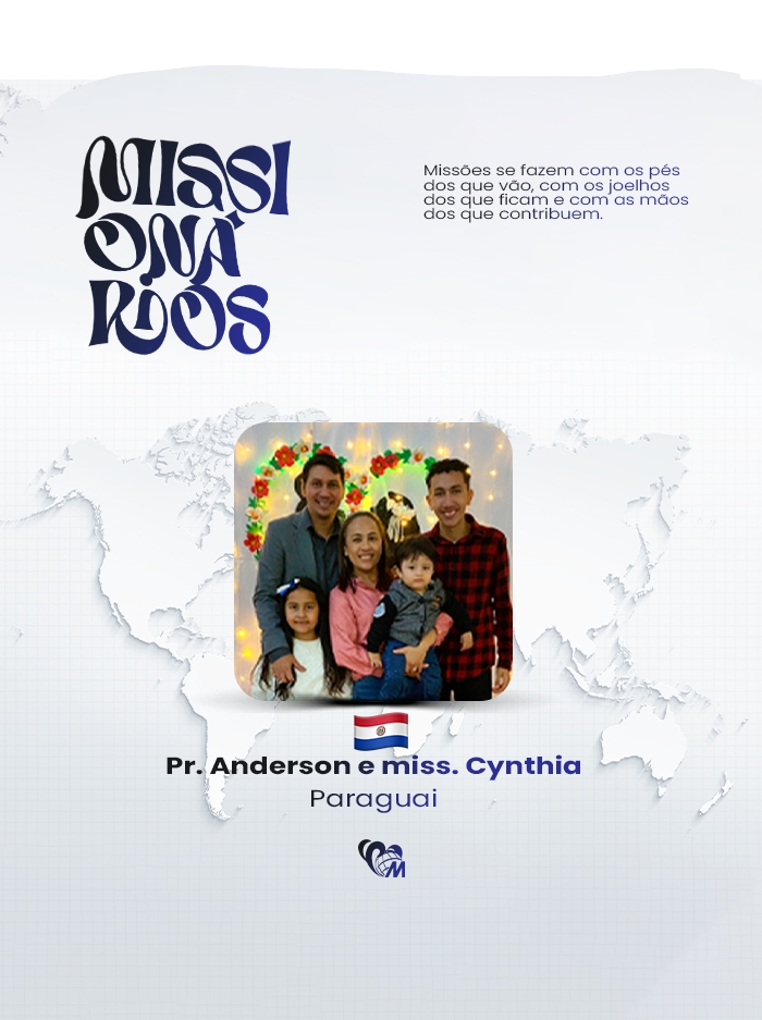 Oferta | Pr. Anderson e Cynthia (0,05)