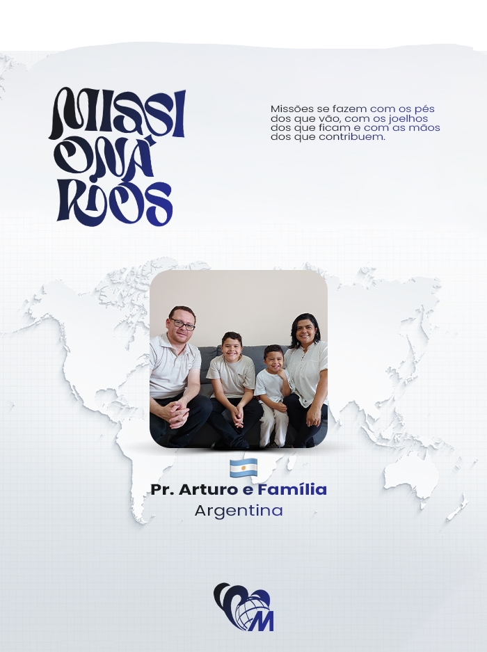 Oferta | Pr. Arturo e Miss. Cristiane (0,61)