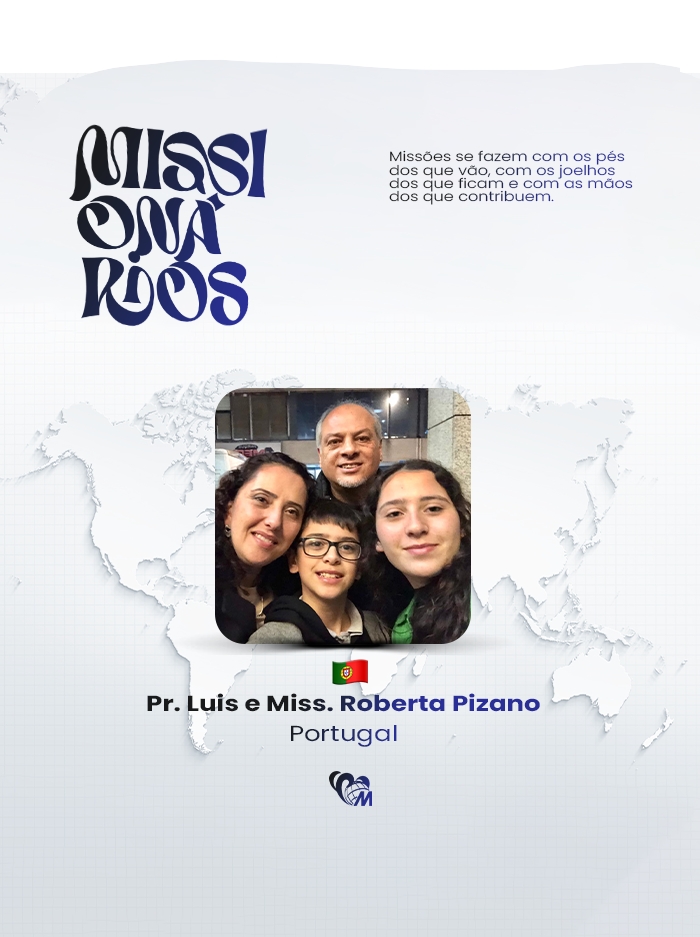 Oferta | Pr. Luis Pizano e miss. Roberta (0,95)
