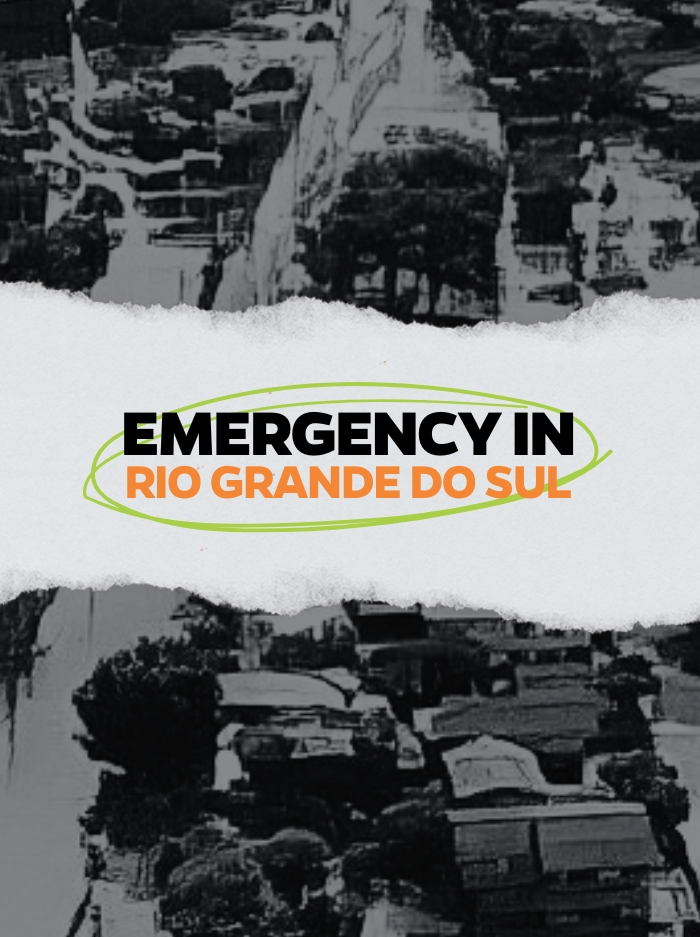 Support campaign to churches in helping populations affected by the cyclone and heavy rain in Rio Grande do Sul.